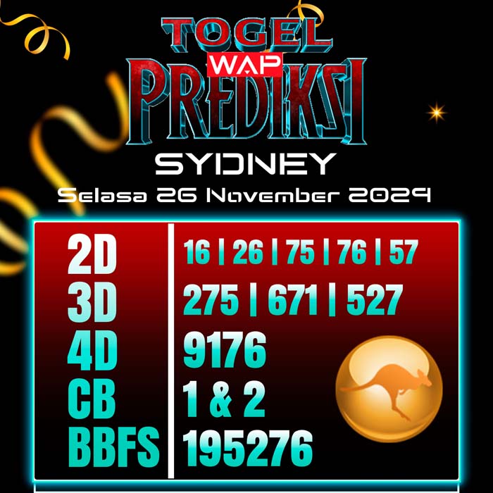 PREDIKSI TOGEL SYDNEY