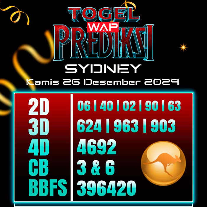 PREDIKSI TOGEL SYDNEY