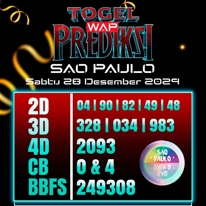 PREDIKSI TOGEL SAO PAULO