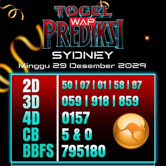 PREDIKSI TOGEL SYDNEY